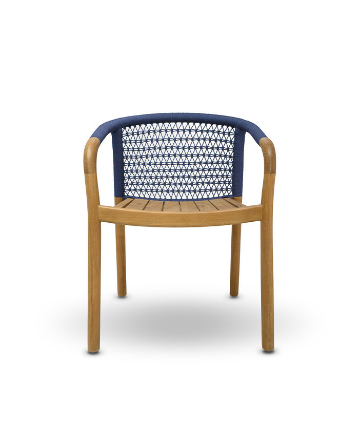 Astarte Teak ve Rattan Sandalye | Lüks ve Dayanıklı Tasarım | Luxarno