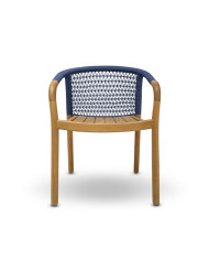 Astarte Teak ve Rattan Sandalye | Lüks ve Dayanıklı Tasarım | Luxarno