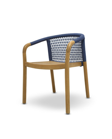 Astarte Teak ve Rattan Sandalye | Lüks ve Dayanıklı Tasarım | Luxarno