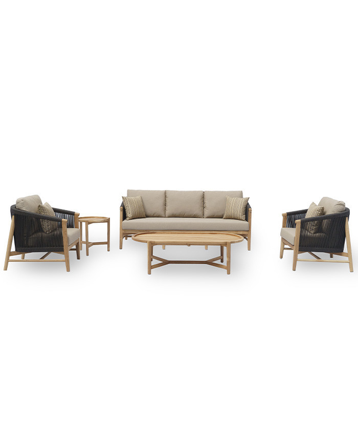 Astarte Teak ve Rattan Sandalye | Lüks ve Dayanıklı Tasarım | Luxarno